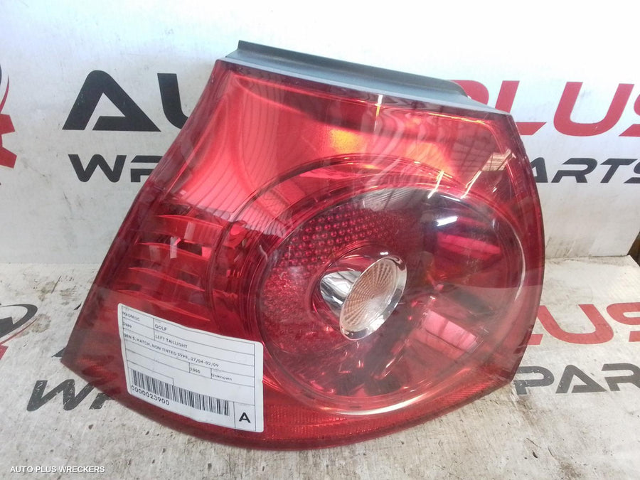 2005 Volkswagen Golf Left Taillight