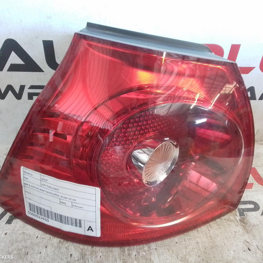 2005 Volkswagen Golf Left Taillight