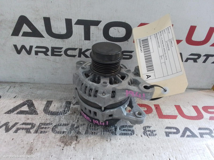 2018-2026 Toyota Corolla Alternator