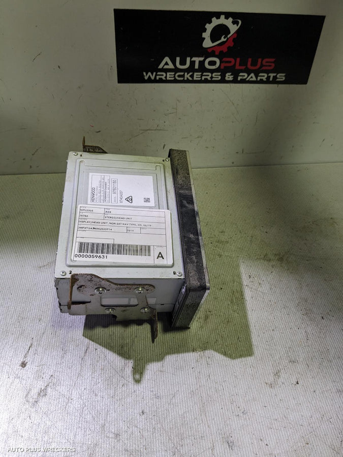 2017-2019 Mitsubishi Asx Radio Cd Dvd Sat Tv