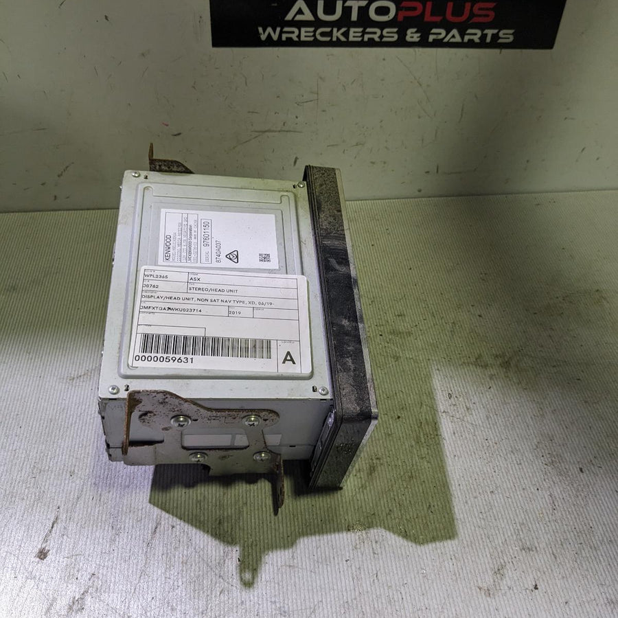 2017-2019 Mitsubishi Asx Radio Cd Dvd Sat Tv