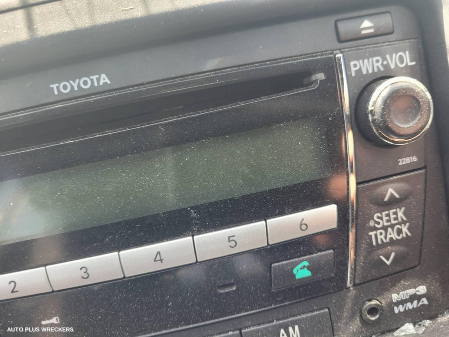 2011 Toyota Rav4 Radio Cd Dvd Sat Tv