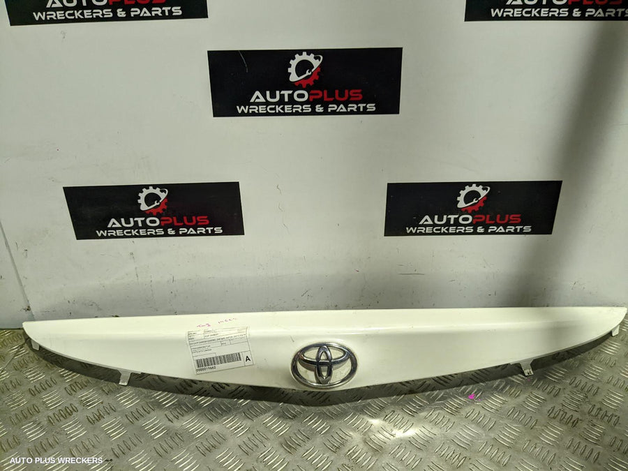 2016 Toyota Corolla Rear Garnish