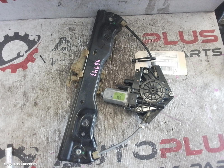 2013 Jeep Grandcherokee Right Rear Wnd Reg Motor