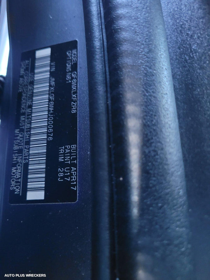 2017 Mitsubishi Outlander Air Flow Meter