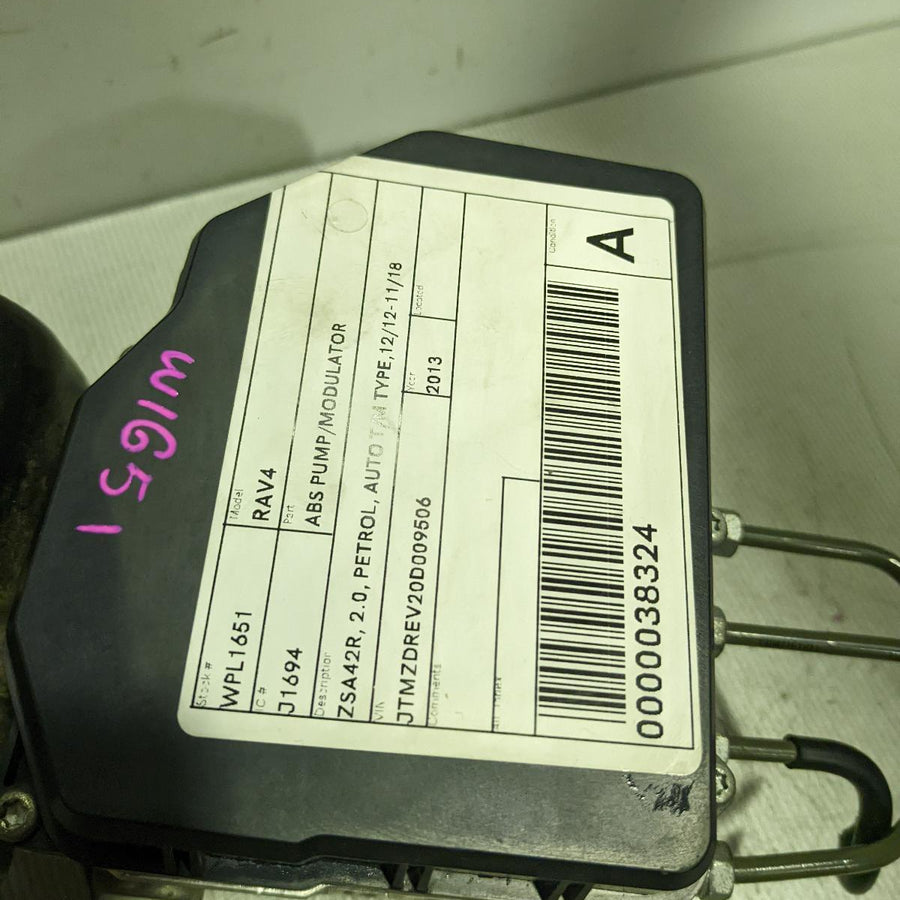 2012-2018 Toyota Rav4 Abs Pump Modulator