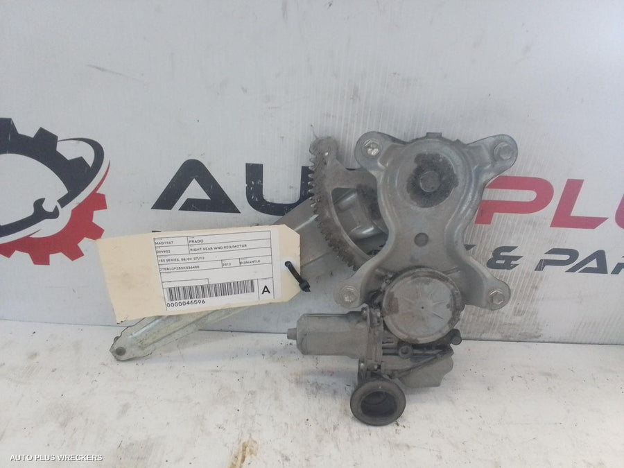 2009-2013 Toyota Prado Right Rear Wnd Reg Motor