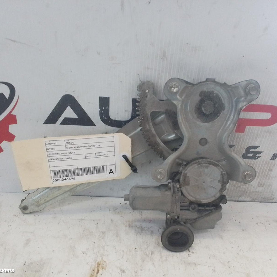 2009-2013 Toyota Prado Right Rear Wnd Reg Motor