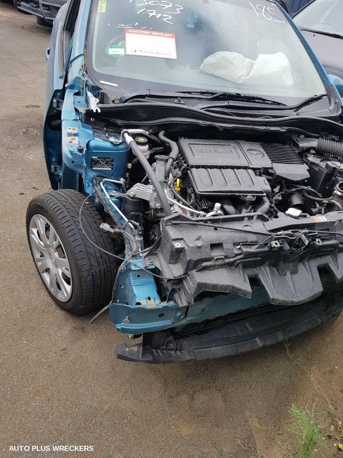 2012 Mazda 2 Right Front Window Reg Motor