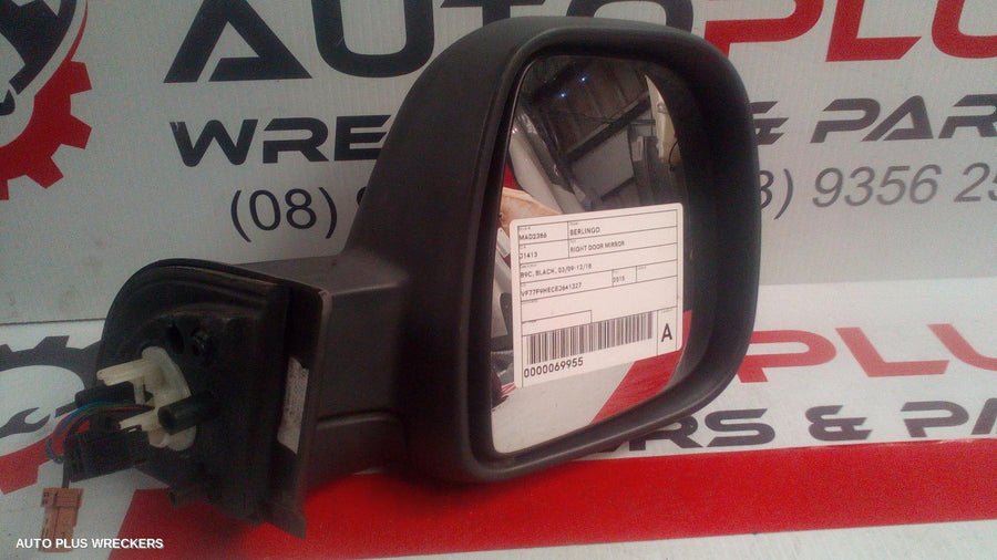 2009-2018 Citroen Berlingo Right Door Mirror