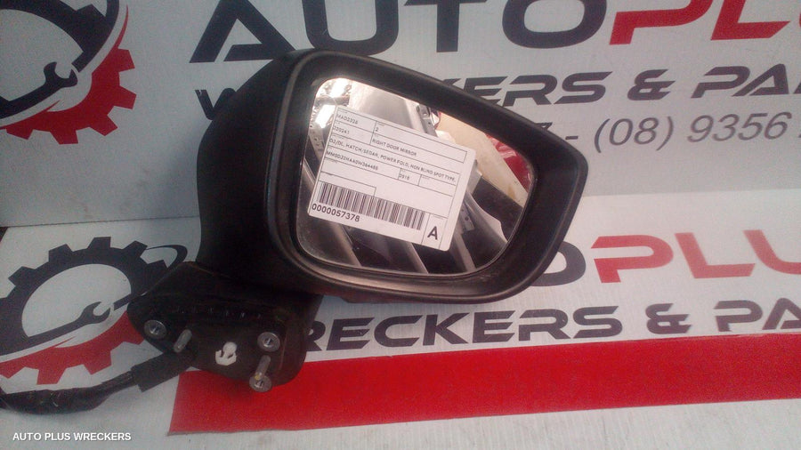 2017-2019 Mazda 2 Right Door Mirror