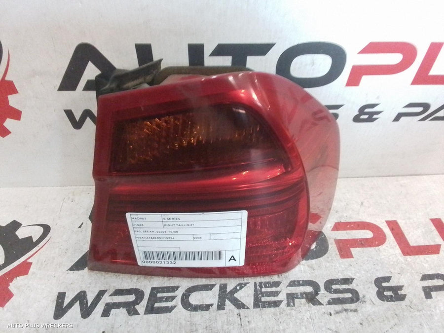 2005-2008 Bmw 3 Series Right Taillight