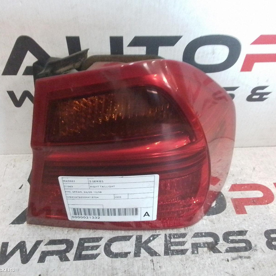 2005-2008 Bmw 3 Series Right Taillight