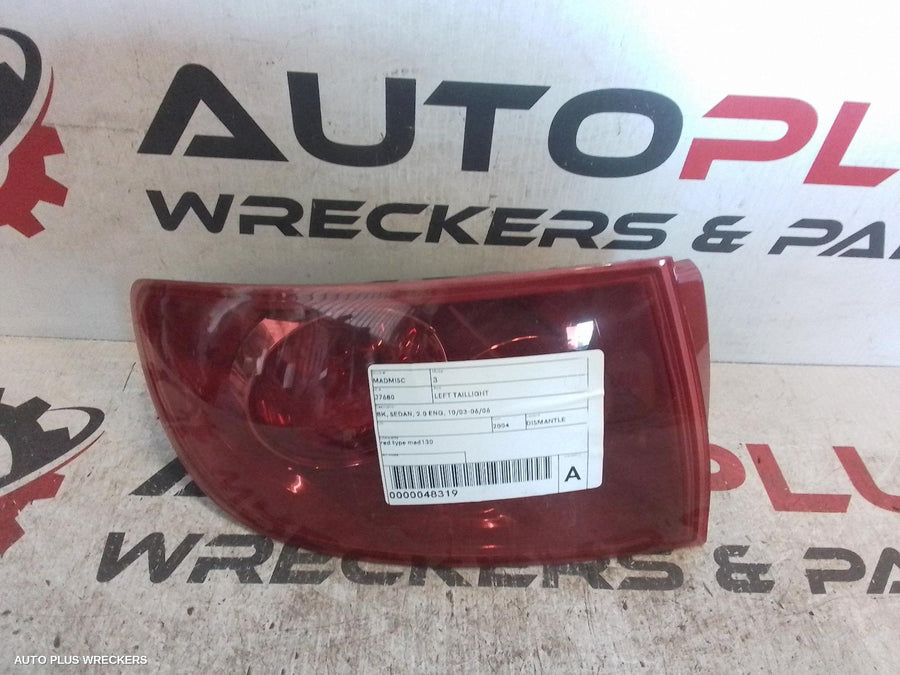 2004 MAZDA 3 LEFT TAILLIGHT