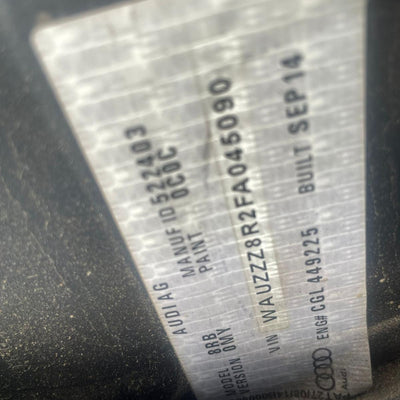 2015 AUDI Q5 STARTER