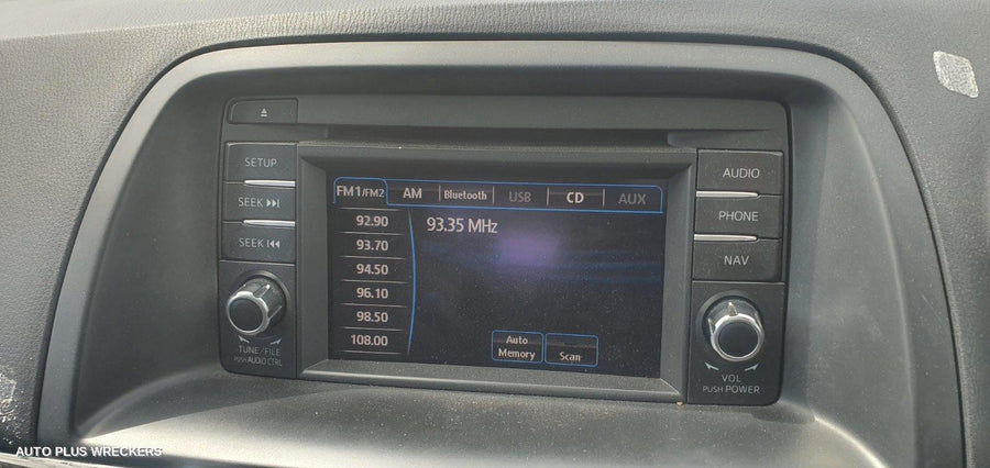 2013 Mazda Cx5 Radio Cd Dvd Sat Tv