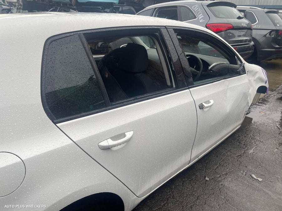 2009 Volkswagen Golf Left Rear Wnd Reg Motor