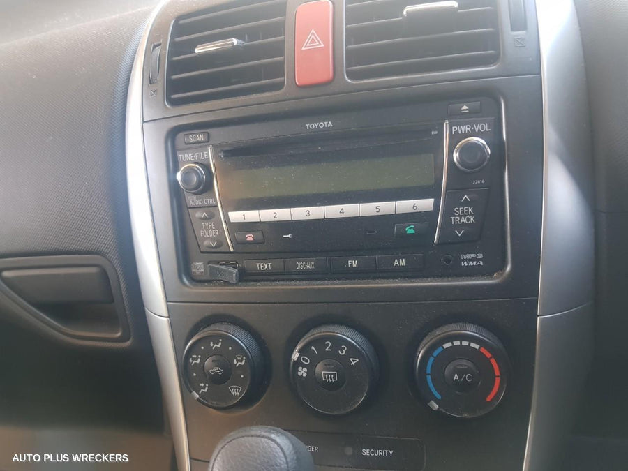 2010 Toyota Corolla Seatbelt Stalk