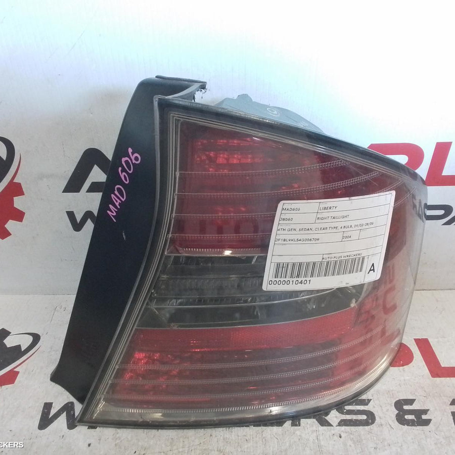 2003-2006 Subaru Liberty Right Taillight