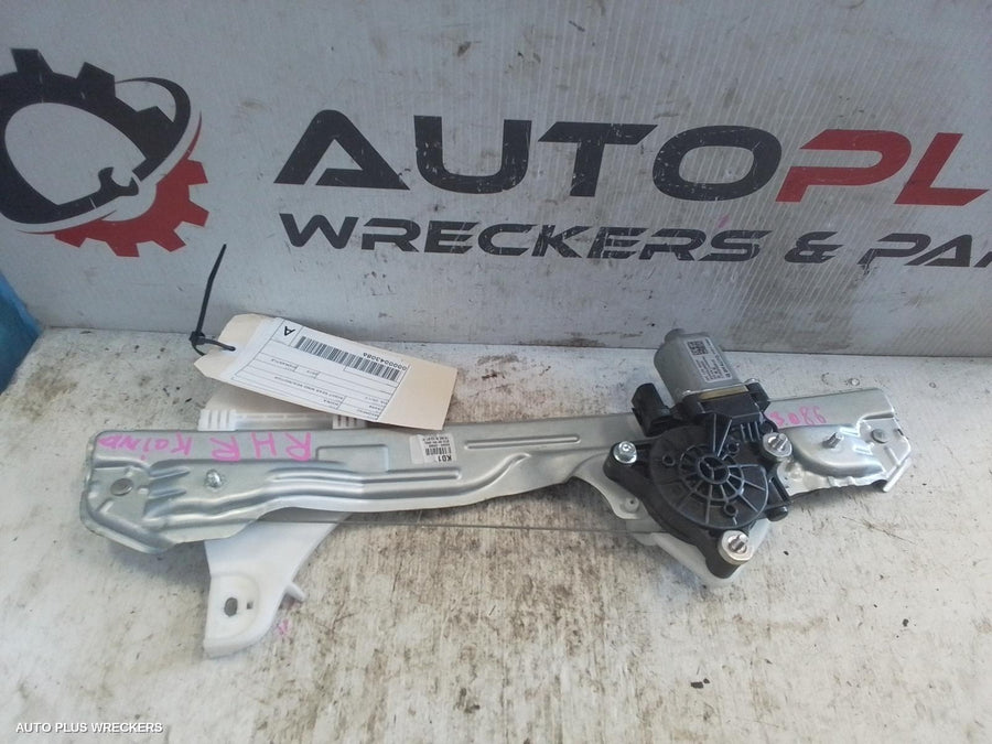 2017-2023 Hyundai Kona Right Rear Wnd Reg Motor