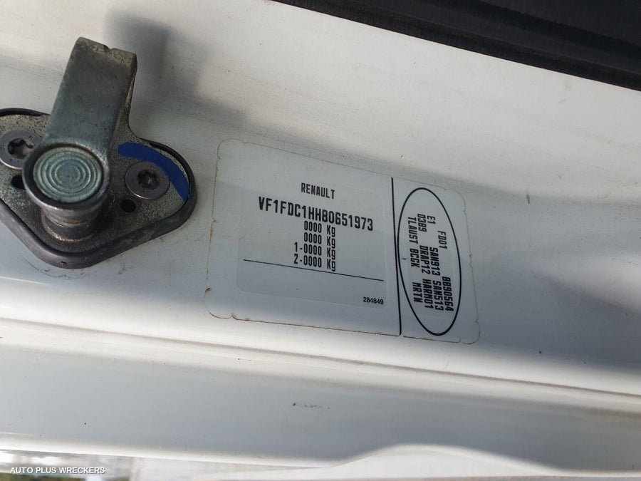 2008 Renault Master Bonnet