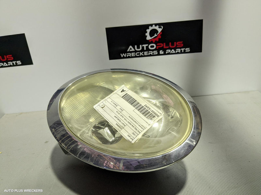 2003 Mini Cooper Right Headlamp