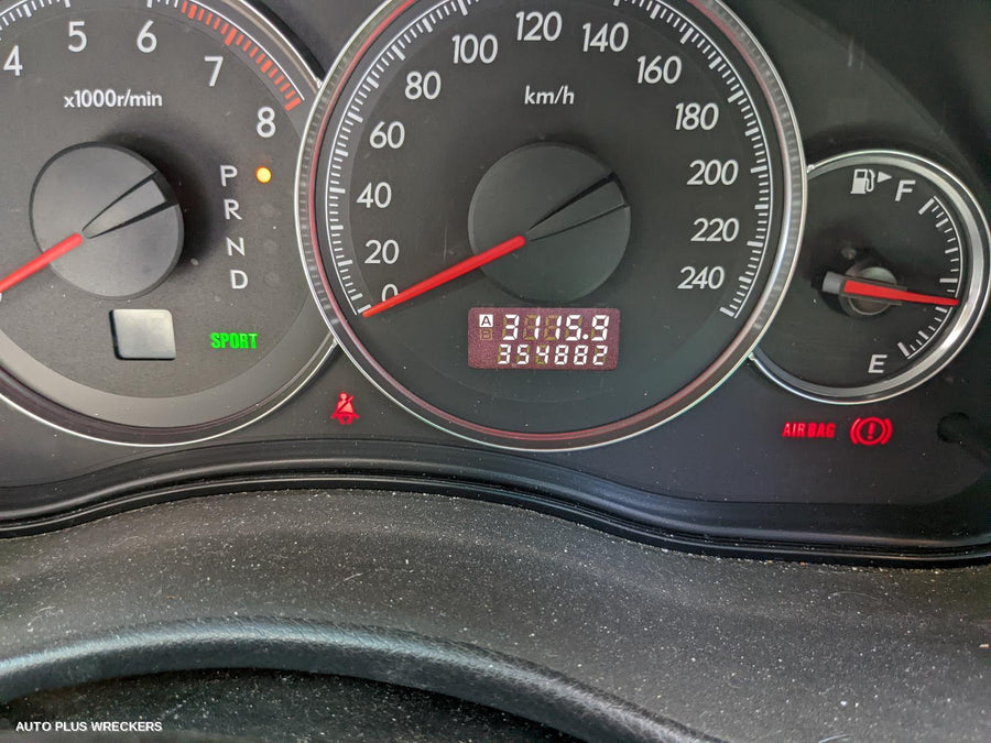 2007 Subaru Liberty Left Front Door Window