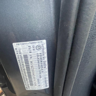 2018 VOLKSWAGEN TIGUAN WHEEL MAG