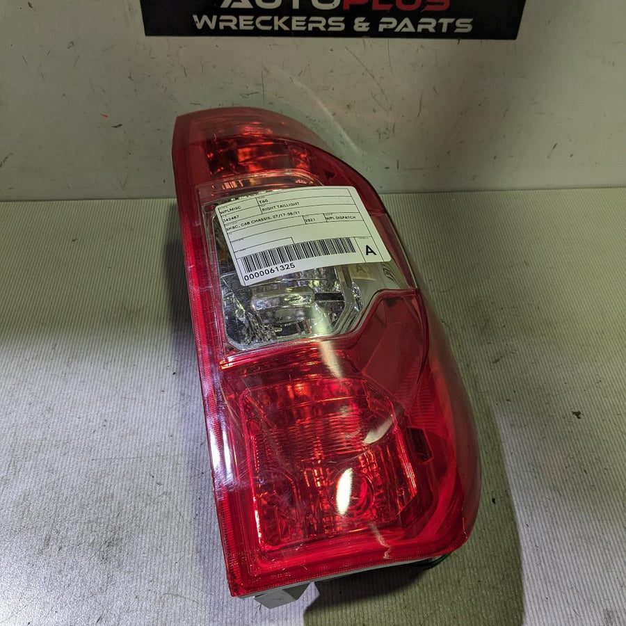 2021 Ldv T60 Right Taillight