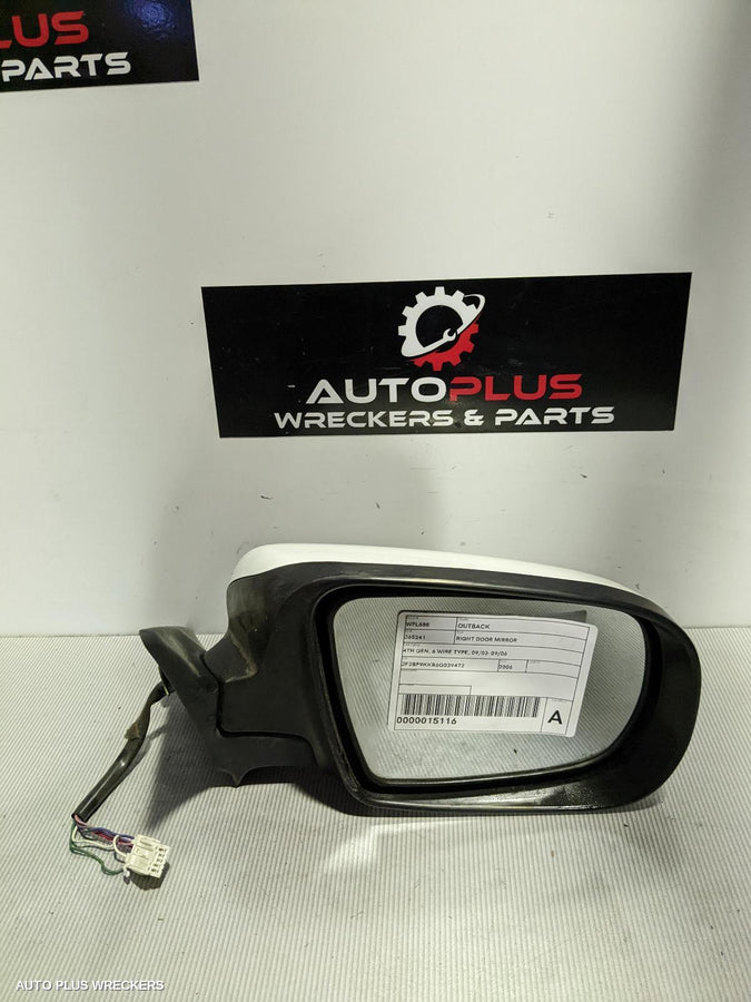 2006 Subaru Outback Right Door Mirror