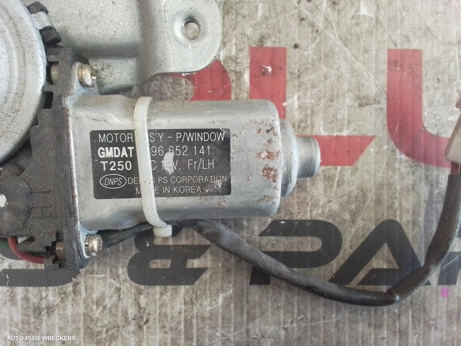 2005-2012 Holden Barina Left Front Window Reg Motor