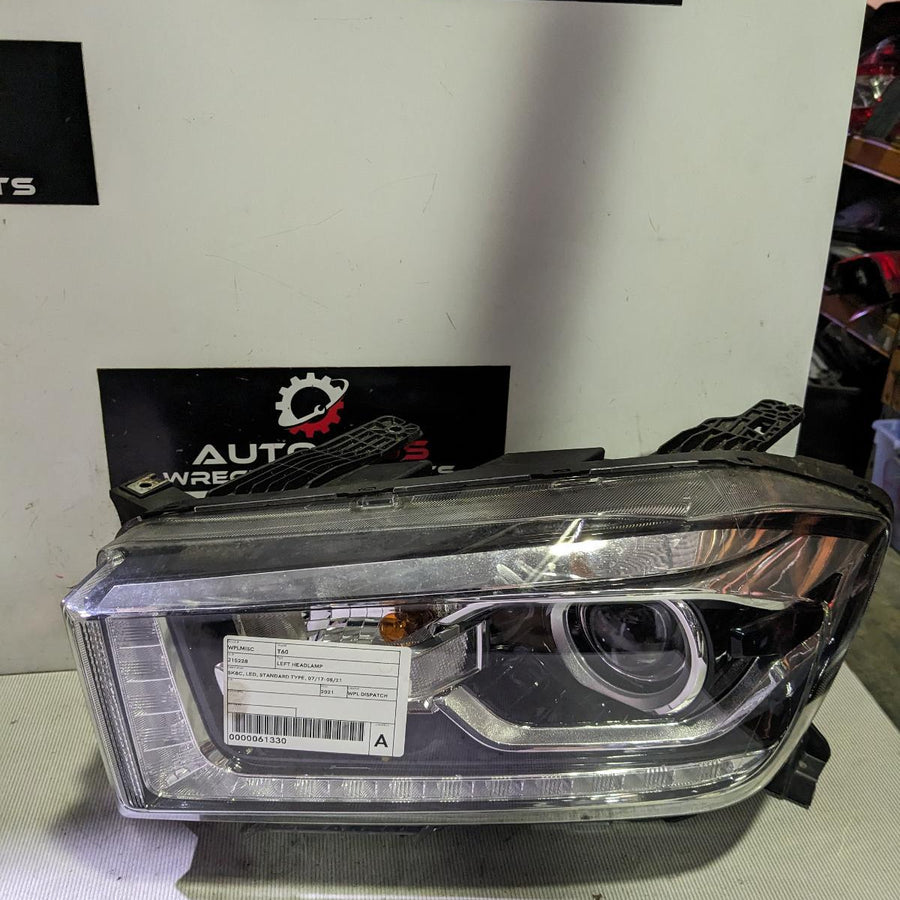 2017-2021 Ldv T60 Left Headlamp