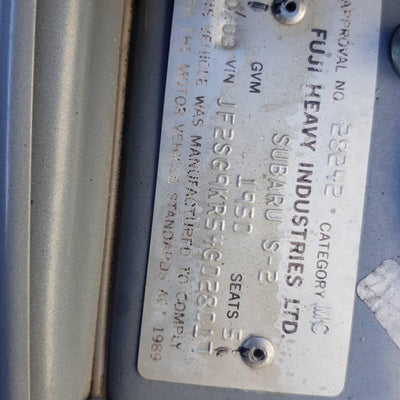 2003 Subaru Forester Grille