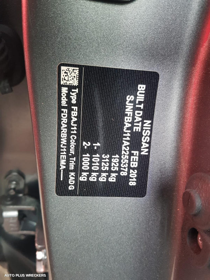 2018 Nissan Qashqai Abs Pump Modulator