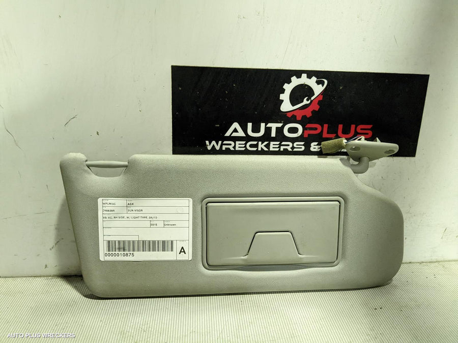 2015 Mitsubishi Asx Sunvisor