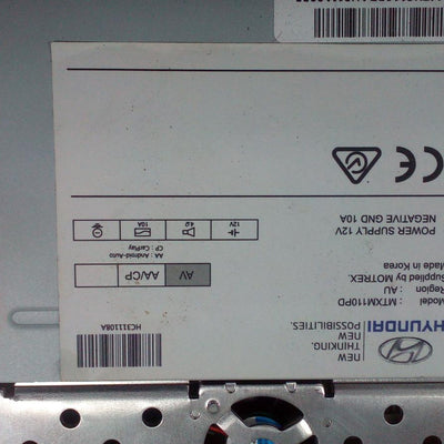 2017-2020 Hyundai I30 Radio Cd Dvd Sat Tv