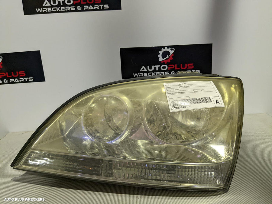 2006 Kia Sorento Left Headlamp