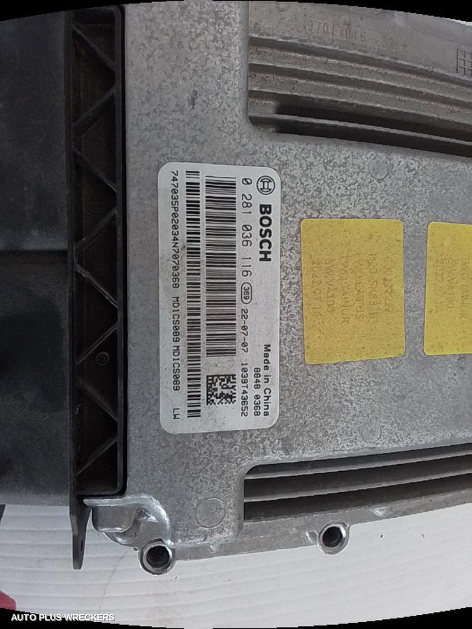 2021-2025 Ldv T60 Ecu
