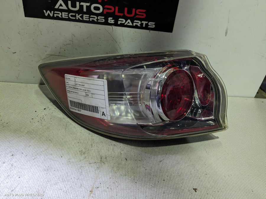 2009-2013 Mazda 3 Left Taillight