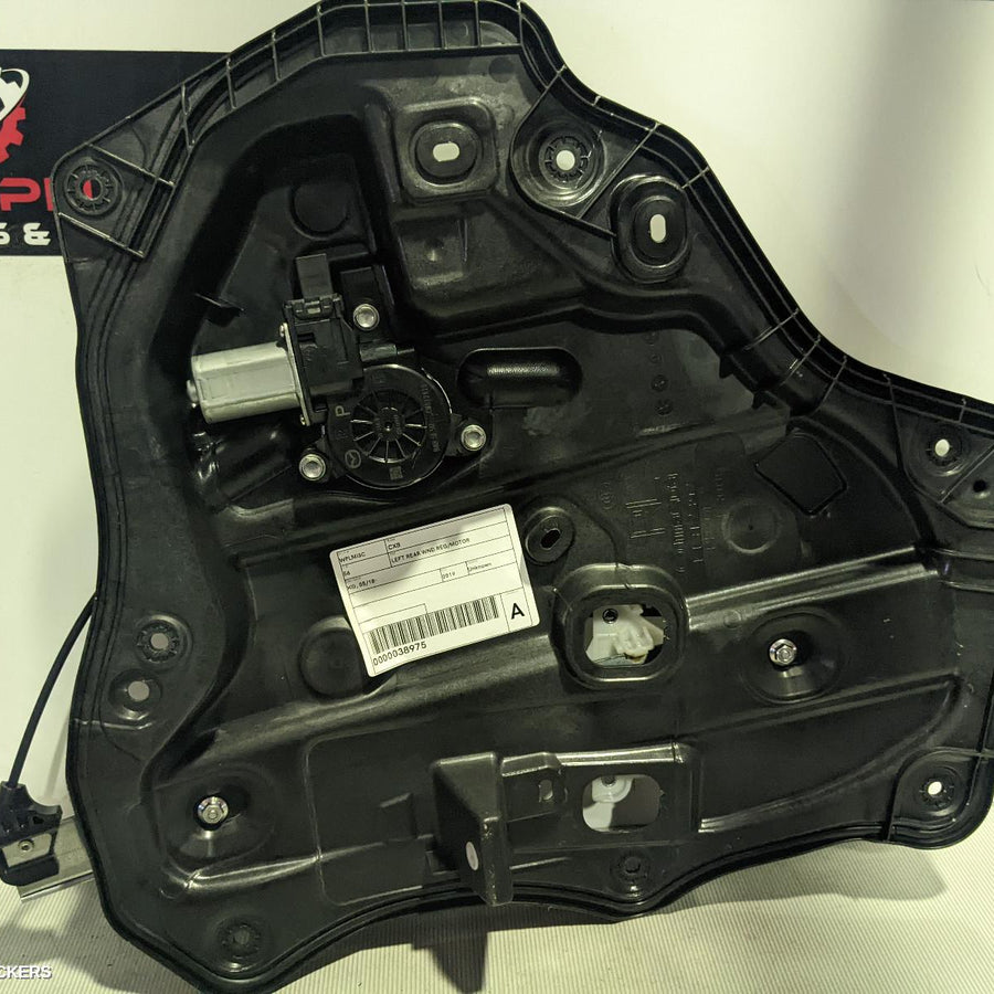 2019 Mazda Cx8 Left Rear Wnd Reg Motor