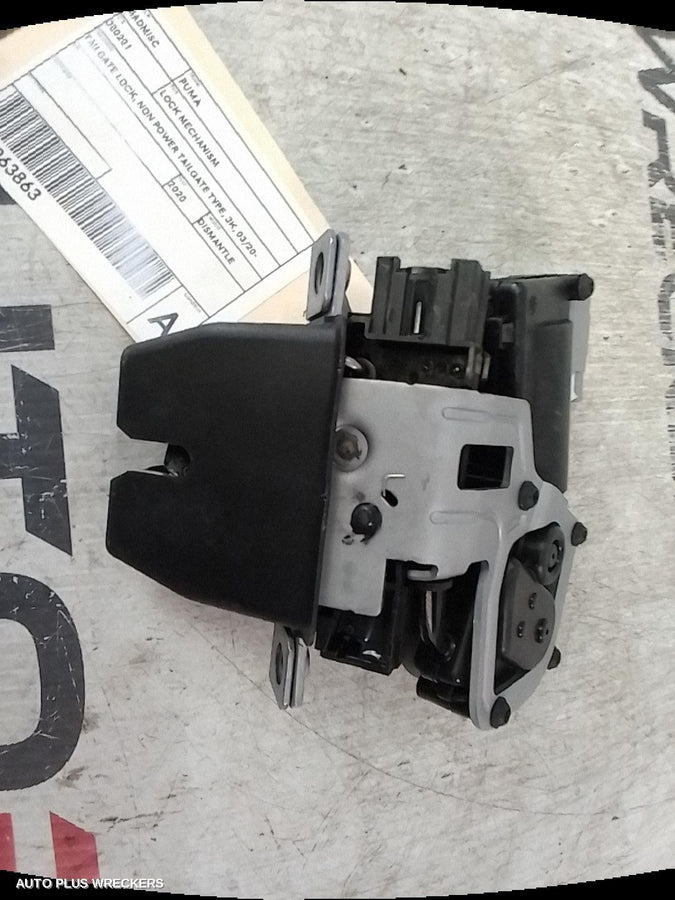 2020 Ford Puma Door Boot Gate Lock