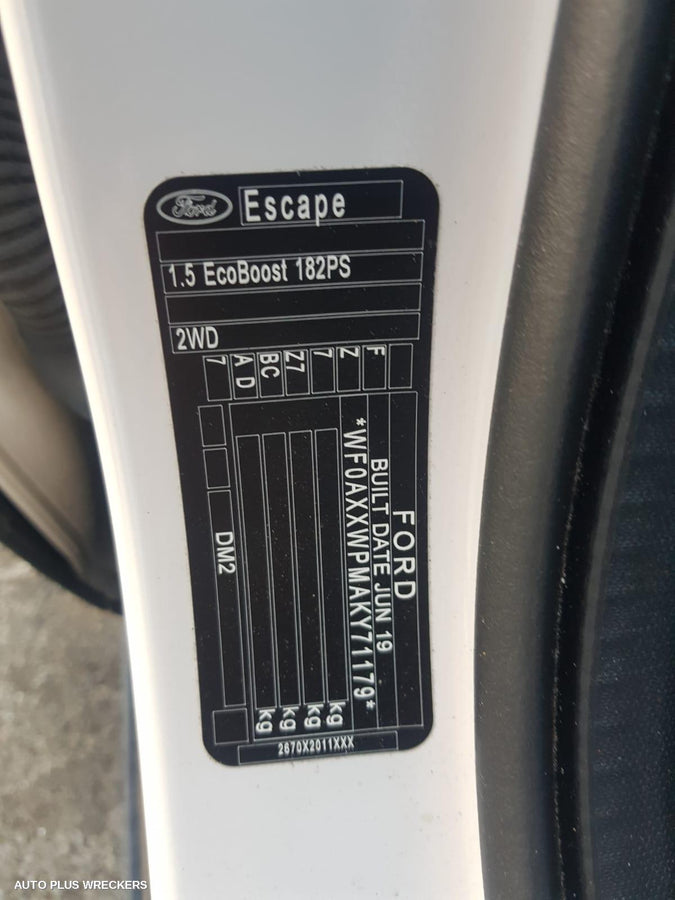 2019 Ford Escape Left Front Strut