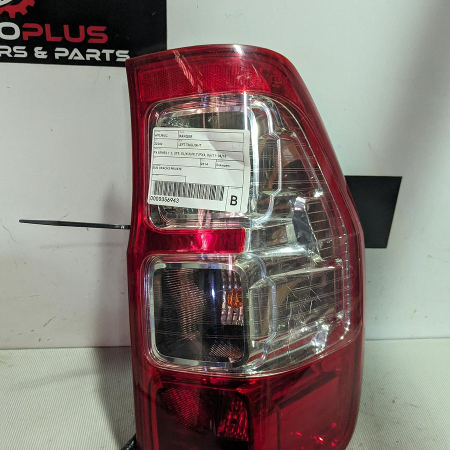 2014 Ford Ranger Left Taillight