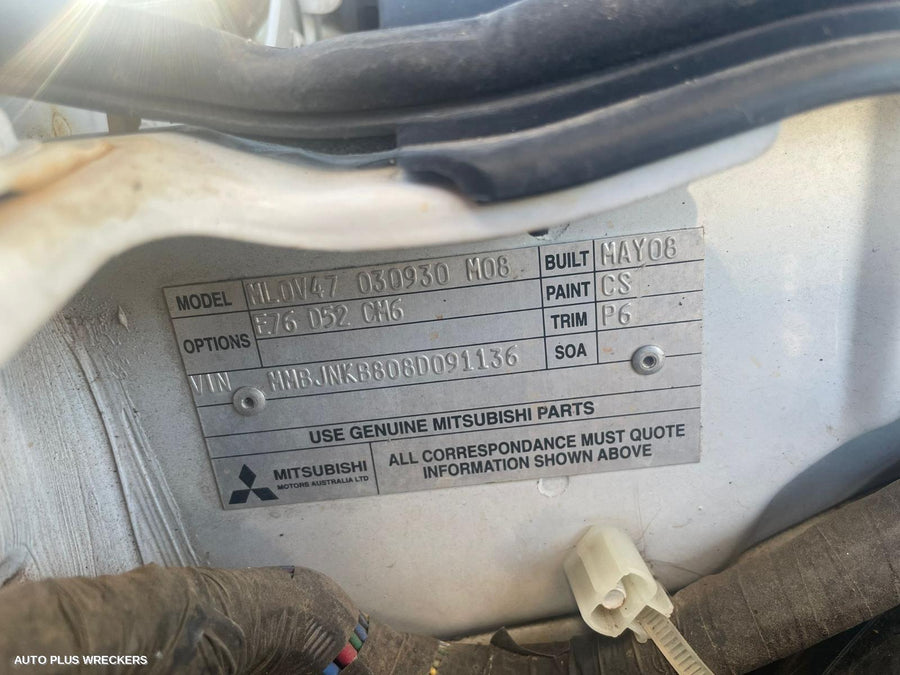 2008 Mitsubishi Triton Airbag Module Sensor