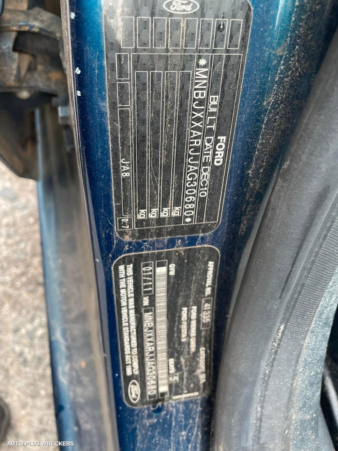 2012 Ford Fiesta Right Taillight