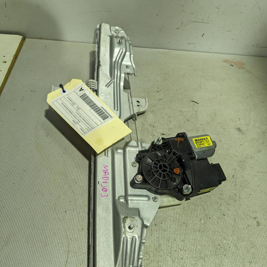 2018 Hyundai Kona Right Front Window Reg Motor