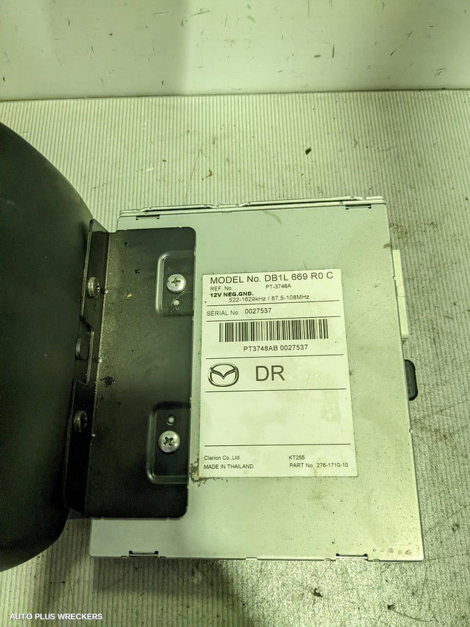 2016 Mazda 2 Radio Cd Dvd Sat Tv