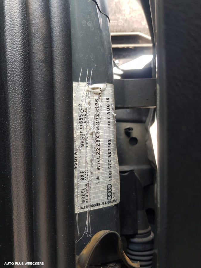 2017 AUDI A1 RIGHT DOOR MIRROR