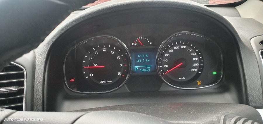 2016 Holden Captiva Alternator