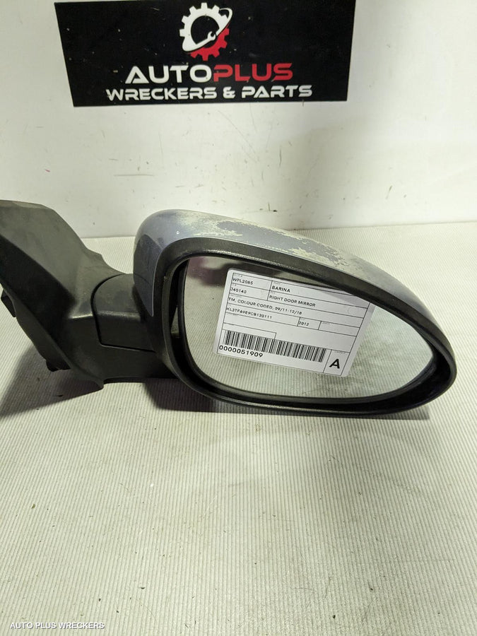 2011-2018 Holden Barina Right Door Mirror